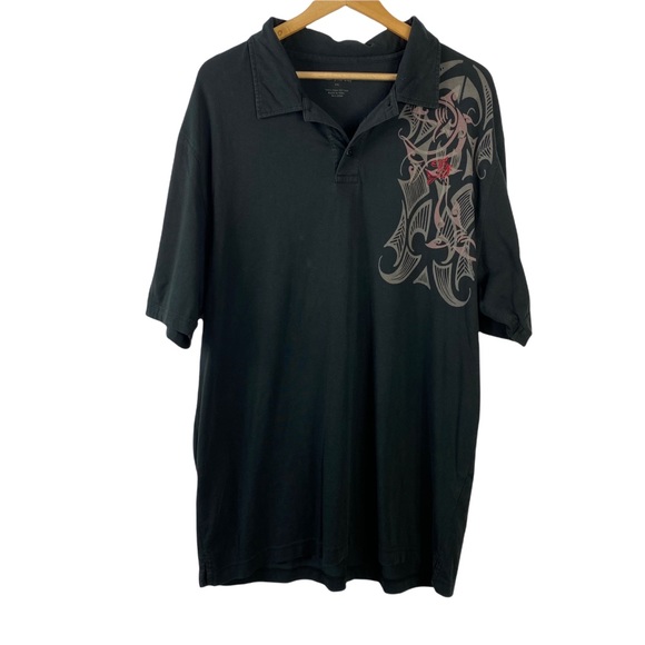 Crazy Shirt Other - Crazy Shirt MENS artwork POLO SHIRT SZ XXL Prima cotton made Peru
